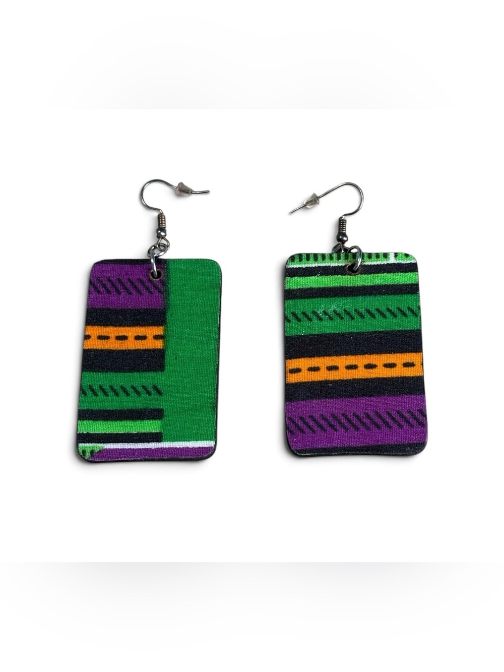 Handmade African Ankara Fabric Earrings